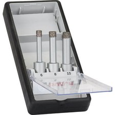 Image of Bosch PRO 3 Piece Dry Diamond Drill Bit Set