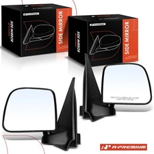 A-Premium 2x& Black Manual Mirror for Ford Ranger 1993-2005 Mazda B2300 B3000