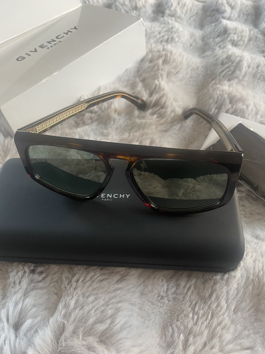 Givenchy GV SQUARED GV 7125/S  Havana/Grey Shaded 55/14/145 Unisex Sunglasses Givenchy GV Day 53MM Square Sunglasses | Saks Fifth Avenue main image 4