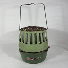 Vintage GREEN Coleman Catalytic Heater 3000-5000 BTU Camping Fishing Portable