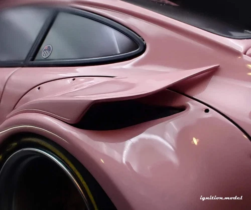 Porsche 911 RWB 930 Pink 1/18 Ignition Model Resin Cast Limited Edition IG3620 - Picture 9 of 13