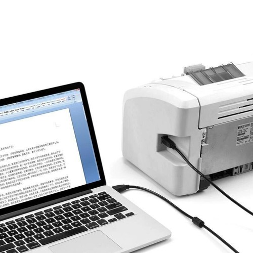 1.5/3/5/10m High Speed USB 2.0 A To B Male Printer Cord Cable For Label Printer - Picture 4 of 6