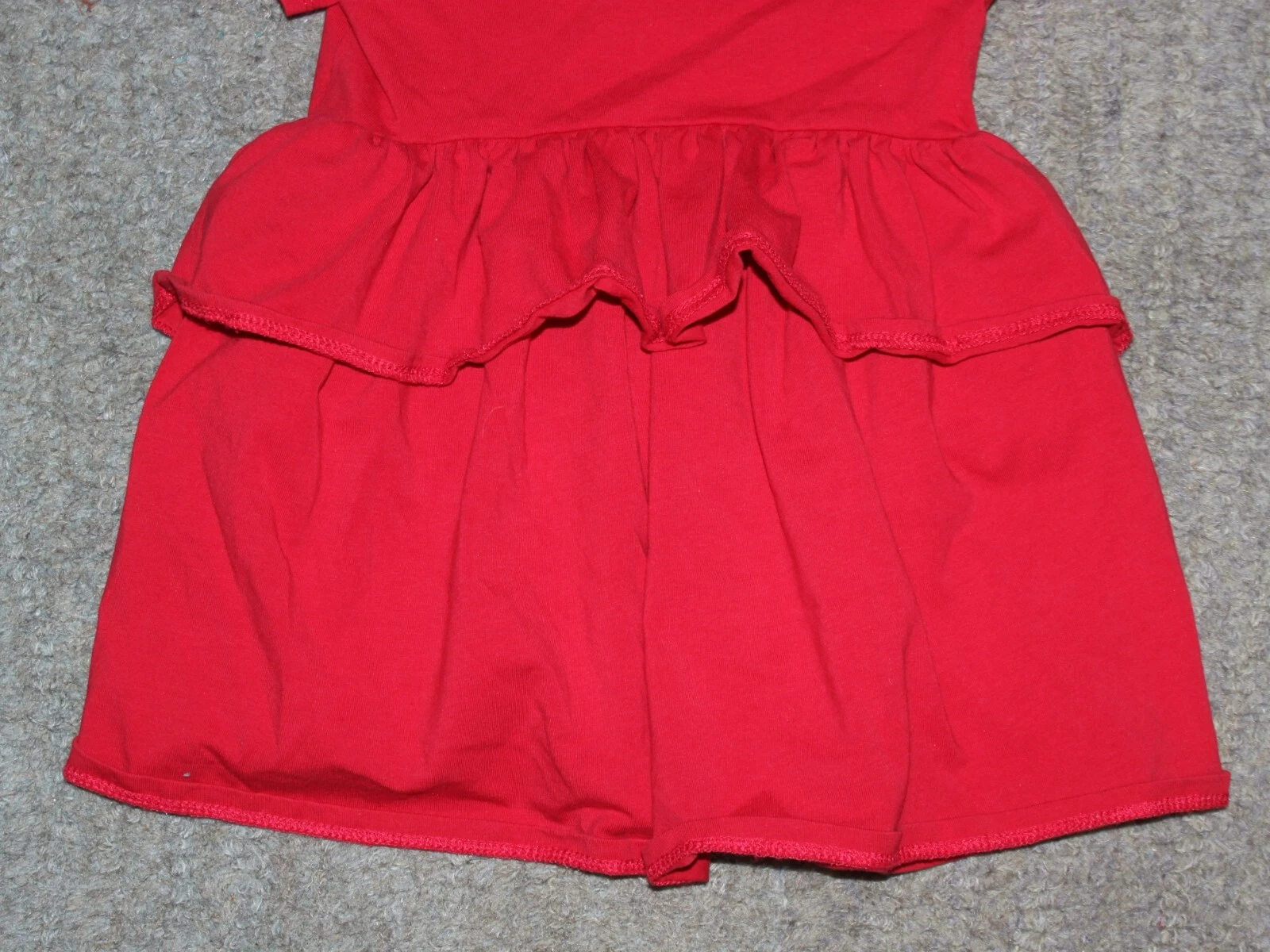 Abito rosso bambina Kate Spade maniche corte taglia 24 mesi In perfette condizioni