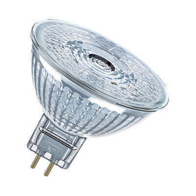 OSRAM Star Reflektor LED-Lampe für GU5.3-Sockel, klares Glas ,Warmweiß (2700K),
