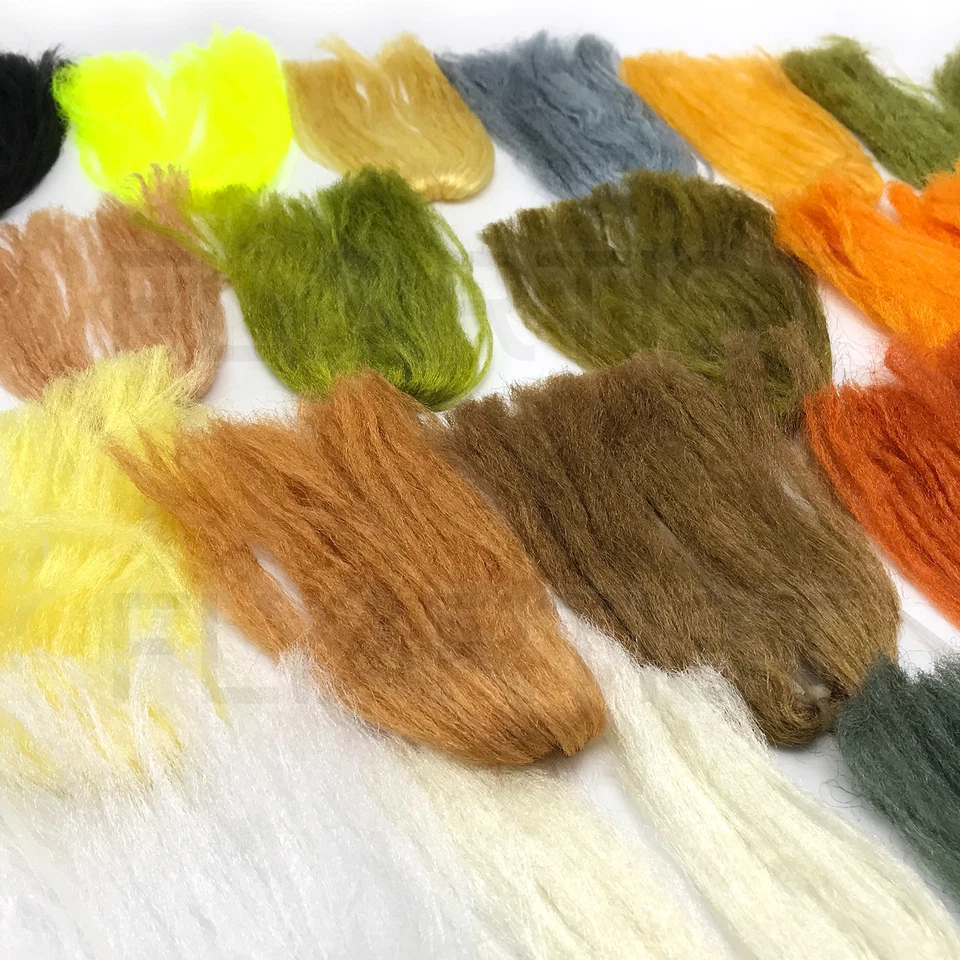 HARELINE DUBBIN, INC. SPARKLE EMERGER YARN - Hareline Fly Tying Material Poly Antron Z-Lon Zelon NEW!