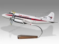 De Havilland Heron DH-114 Fiji Airways Desk Wood Airplane Model Small Scale 1/72
