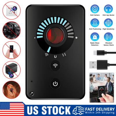 Mini Ultrathin Anti-Spy Wireless RF Detector GSM Bug GPS Tracker Finder Scanner