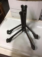 Pair 8.5” X 10” Open X 11” Asian Plate Stands