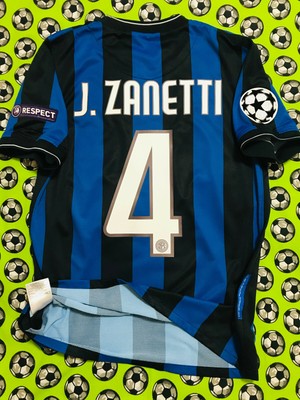 RARE Nike Inter Milan Home Soccer Football Jersey Final 2010 Javier