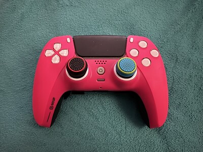 Scuf Reflex PS5 Controller - Pink+ includes extra thumbsticks (FULLY CUSTOMIZED)