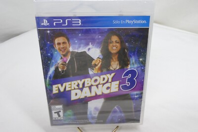 Everybody Dance (Sony PlayStation 3, 2011) In Spanish en Espano NEW Never opened