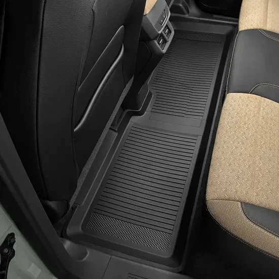 GMC Terrain 2025-2026 forros de piso premium para todo tipo de clima delanteros y segunda fila negro OE Foto 2 de 2