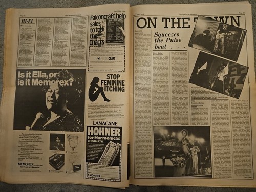 NME New Musical Express April 29th 1978, Kraftwerk cover Pistols Debut Paul McCa - Imagen 8 de 8