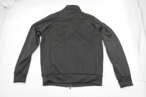 Adidas Logo Tape Track Suit Black Full Zip W/ Pockets Mens Size Large x 30" - Picture 20 of 20