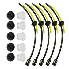 5 Sets Gasoline Filter Pipes Kit For EINHELL/GARDENLINE BG-PH2652 HBHS26 GLBHS26