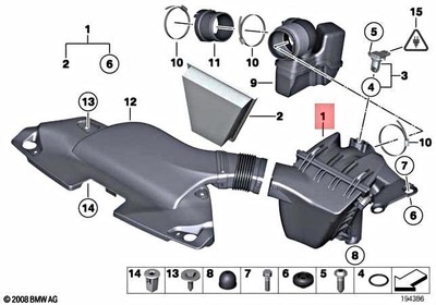 Genuine BMW Z4 E89 Z4 30i Roadster Intake assy 13717582913 | eBay