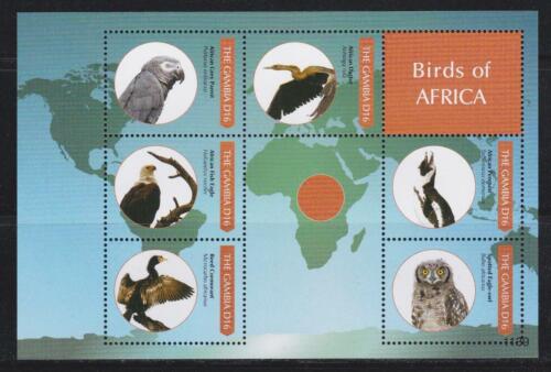 GAMBIA 2011 BIRD STAMPS BIRDS OF AFRICA SS MNH - BIRDL592 - Picture 1 of 1