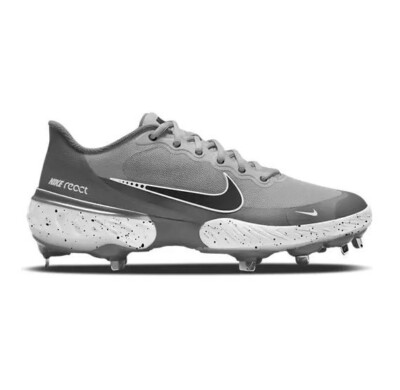 Nike Alpha Huarache Elite 3 Low \'Particle Grey\' CK0746-002 Metal Baseball Cleats ? Nike Alpha Huarache 3 Elite Baseball Gray Metal Cleats  main image 2