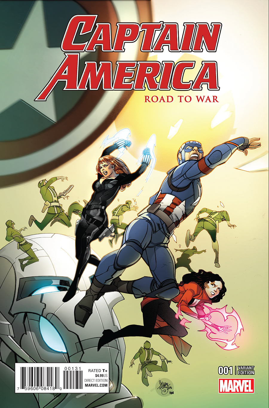 Captain America Road to War #1 Ferry Variant New/Unread