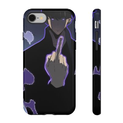 Jinwoo Stylish Phone Case   Tough, Edgy Design for Anime Lovers, Perfect Gift!