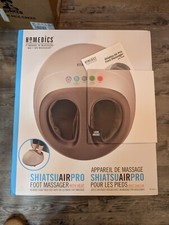 Homedics Shiatsu Air Elite Foot Massager with Heat With BOX