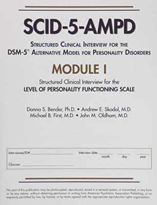 Structured Clinical Interview for the DSM-5 (R) Alterna - Paperback NEW Bender,