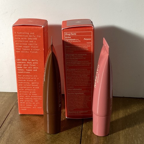 2 Cay Skin Sun Are Isle Lip Balm SPF 30, Water Resistant, Neutral & Nude Ting - Picture 2 of 6
