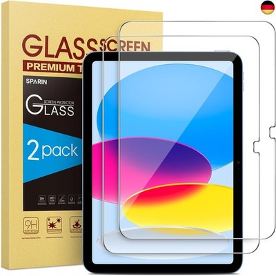 SPARIN 2 Stück Schutzfolie für iPad 11/10. Generation, iPad (A16) 11 zoll 2025/1