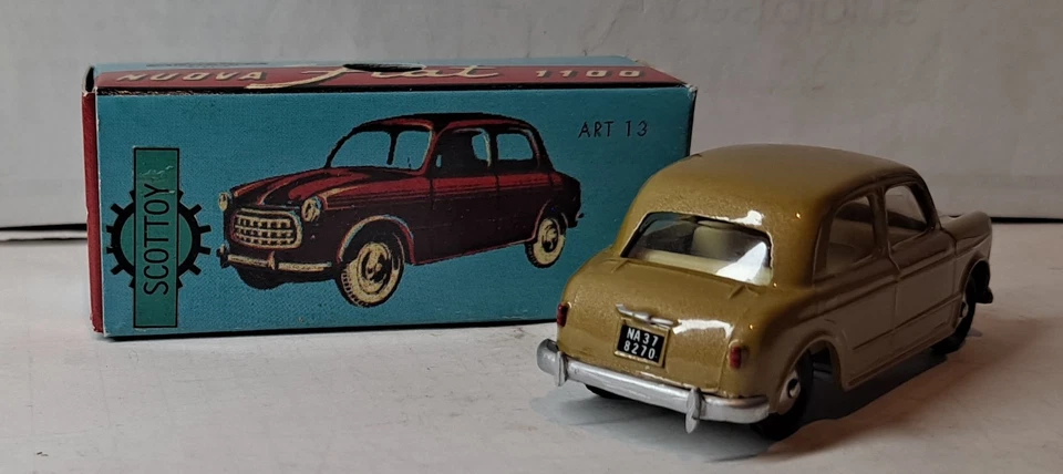 2427. MERCURY SCOTTOY – FIAT 1100/03 (1953) Berlina – cinquantenario ORO MB - Immagine 3 di 4