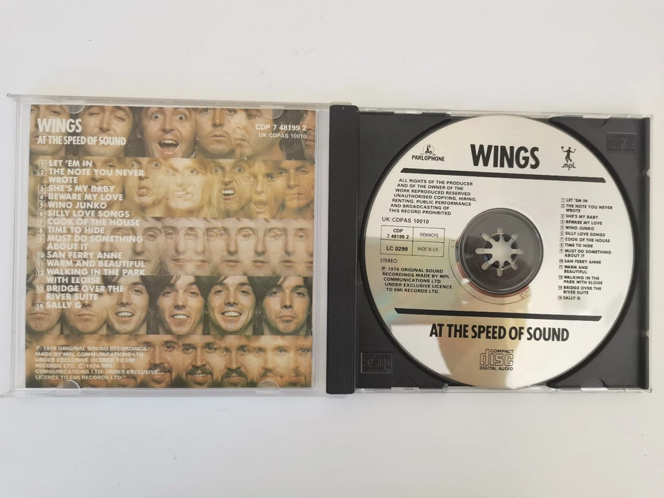 Paul McCartney / Wings - At The Speed Of Sound (1976) 077774819923 CD in Top - Bild 4 von 4