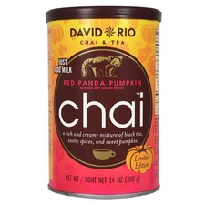 David Rio Red Panda Pumpkin Chai Tee 398g Chai Tea Gewürztee Black Tea