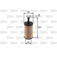 Valeo ÖLfilter 586509 FüR Peugeot 206 CC 1.6 16V 1.4I 1.1I CitroëN C2 C3 I