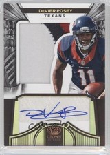 2012 Crown Royale Holo Gold 66/99 DeVier Posey #261 Auto 0b2