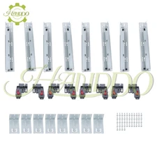 4Pair 12Inch Undermount Soft Close Drawer Slides with 3D Adjustable Lock Device