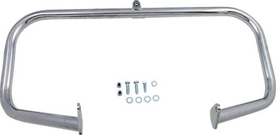 Lindby Unibar Front Highway Bar Chrome Harley Road King Custom 04-07