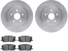Front Brake Pad and Rotor Kit 14GNGR35 for Toyota Highlander 2006 2007