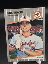 1989 Fleer - Billy Ripken #616 Black Box on Bat Knob