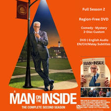 A Man on the Inside TV Series Season 2 - 2025 DVD Full HD All Region