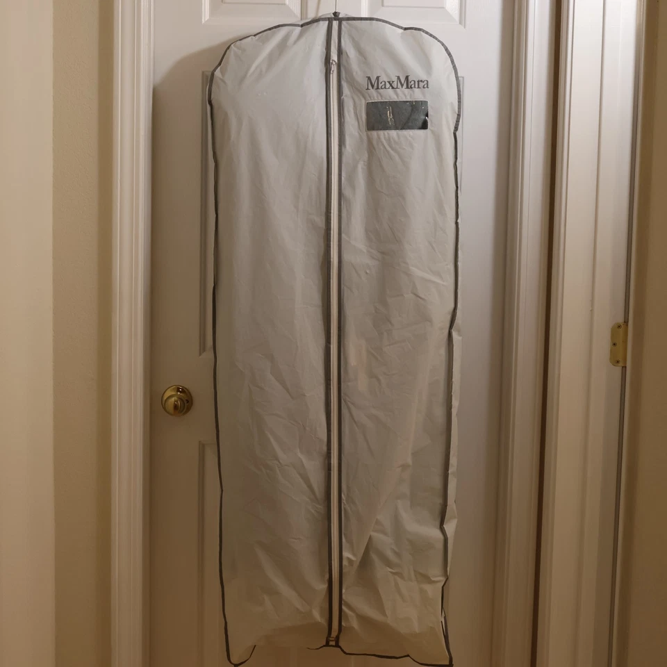 READ Max Mara blue Gettata Candoor alpaca fur wool silk coat turtleneck 4 / S - Image 3 of 4