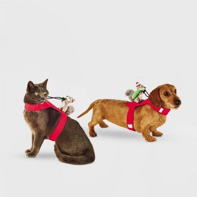 Santa Squirrel Rider XS Dog and Cat Costume - Wondershop