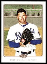 David DeJesus 2010 Topps 206 #198 Royals MLB READ FREE SHIPPING AutographDen