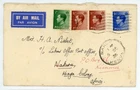 1936 GB first day cover from London FS to Nakuru redirected to Kisumu Kenya