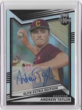 2022 Elite Extra Edition Signatures #80 Andrew Taylor