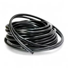 Black PVC Cable Sleeving Tubing Flexible Wire Loom Harness Automotive Electrical