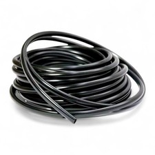 Black PVC Cable Sleeving Tubing Flexible Wire Loom Harness Automotive Electrical