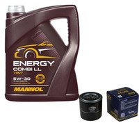 SCT Inspektionspaket 5L Mannol Energy 5W-30 FüR Hyundai Tucson 1.6 Gdi IX20 1.4