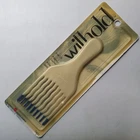 Vintage Wilhold Wavy Hair Lift Pick Comb White with Blue Colour Dip Rare Sealed