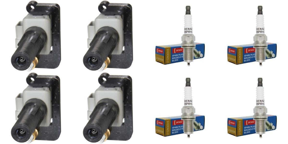 AD Auto Parts Denso 7805-38523130 Direct Ignition Coil Spark Plug Pack of 4 for