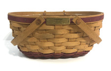 LONGABERGER BASKET Christmas Get Together Bas...