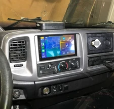 CarPlay Android auto Dash Radio Stereo GPS Bt For 2005-2020 Hino 165 268 308 338